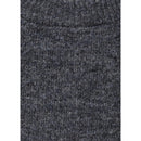 Vestido recto de punto - Gris