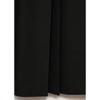 Pleated Midi-Skirt - Black