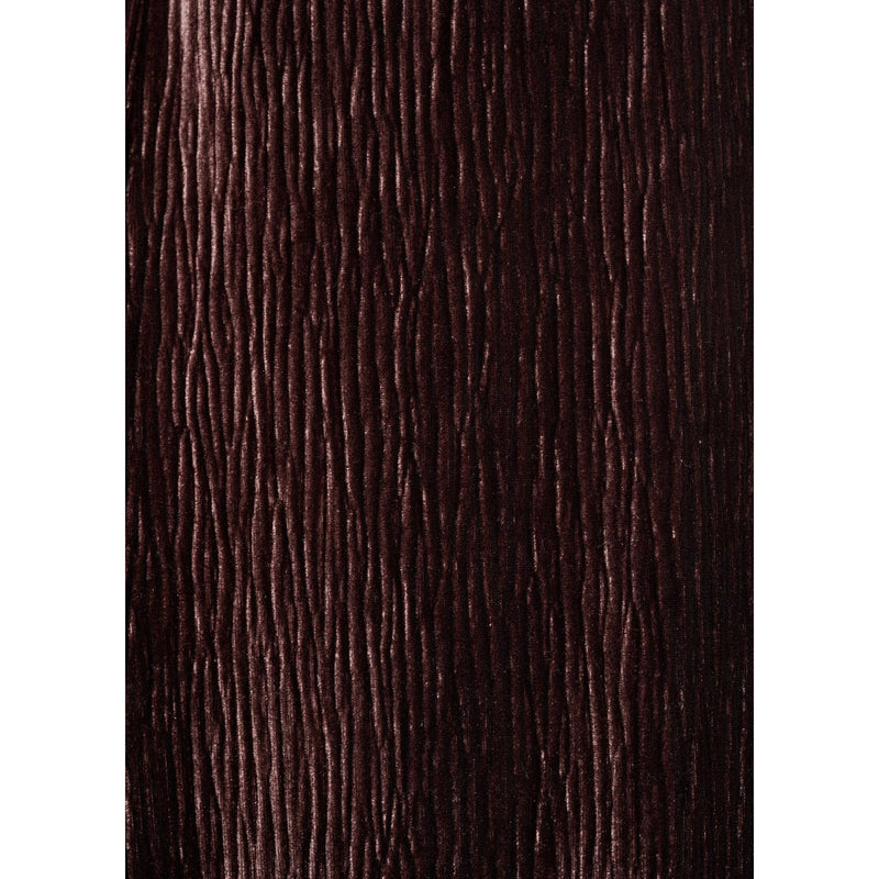 Pantalon Droit En Velours - Burgundy