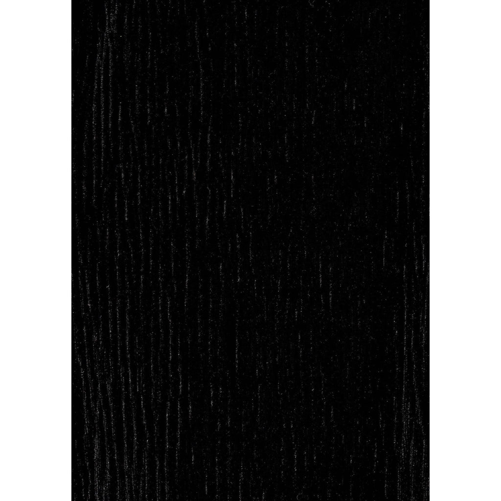 Pantalon Droit En Velours - Black