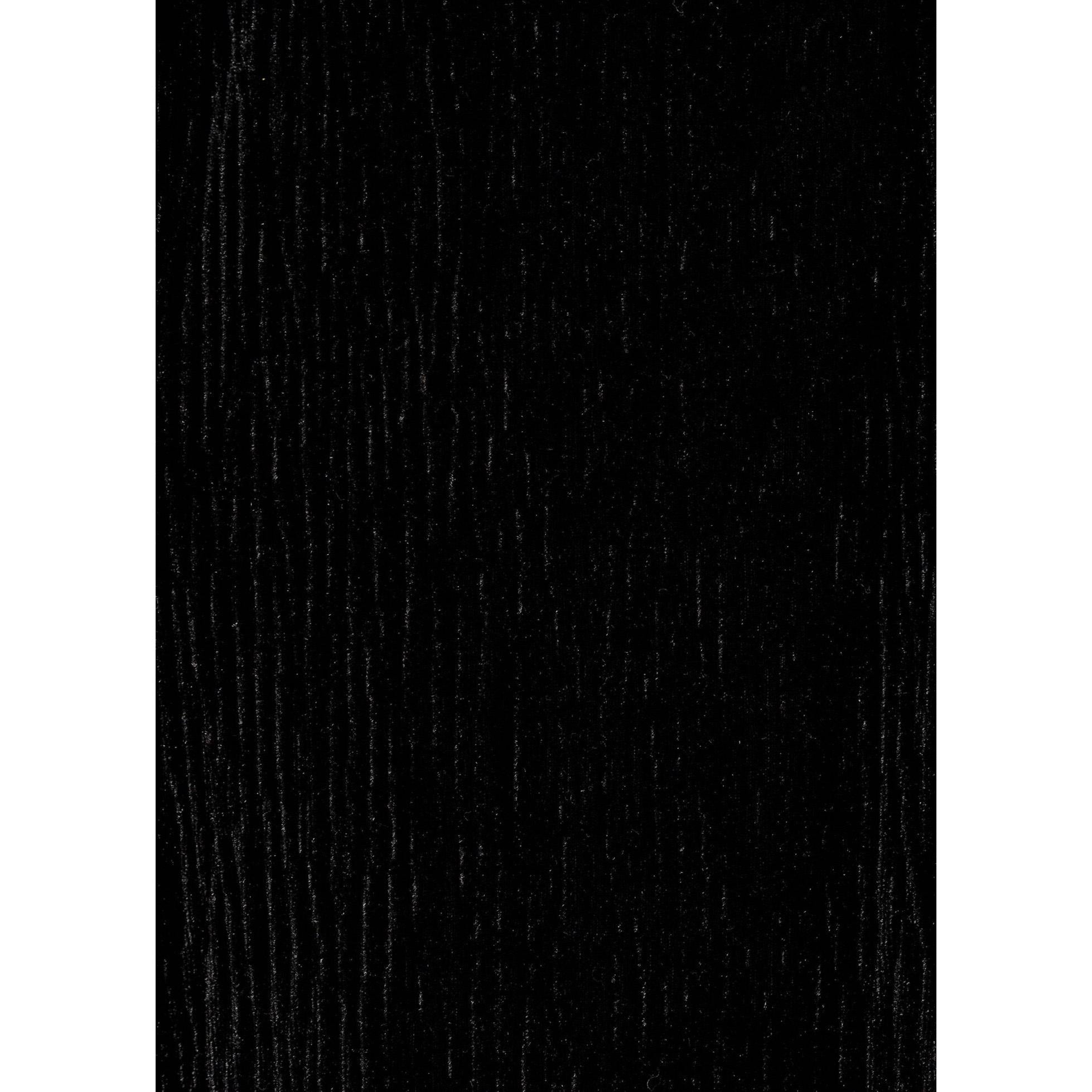Pantalon Droit En Velours - Black