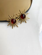 Boucles D'Oreilles Ambre