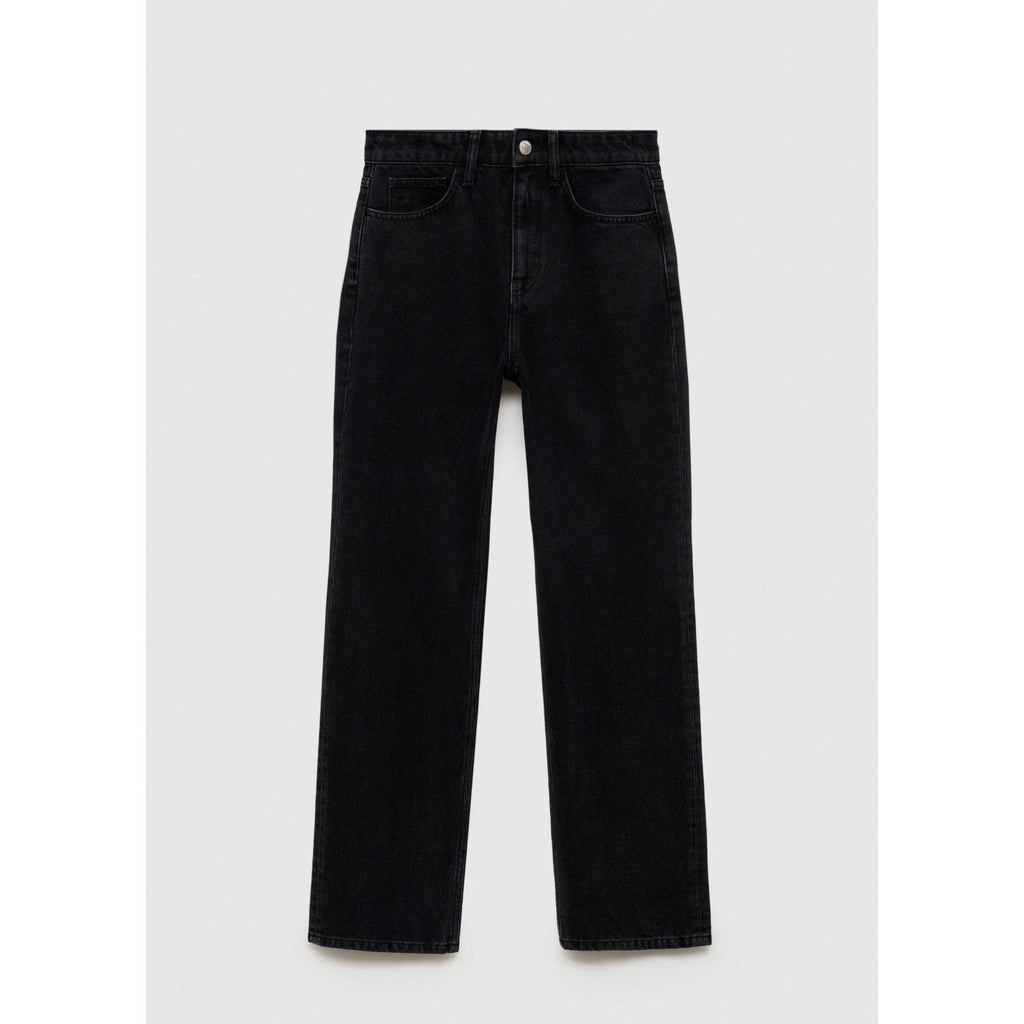 Matilda Straight Leg Jeans - Black Denim