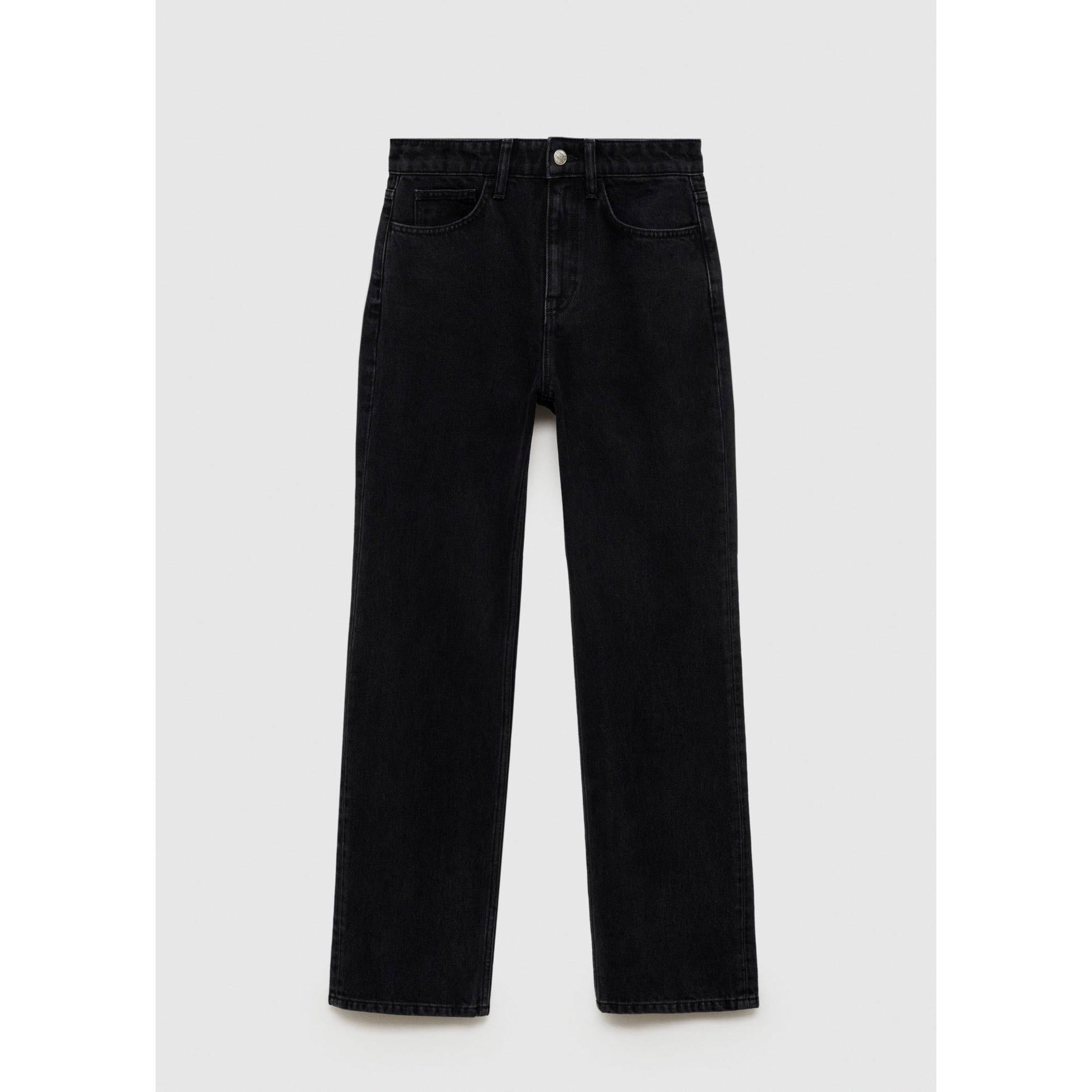 Matilda Straight Leg Jeans - Black Denim
