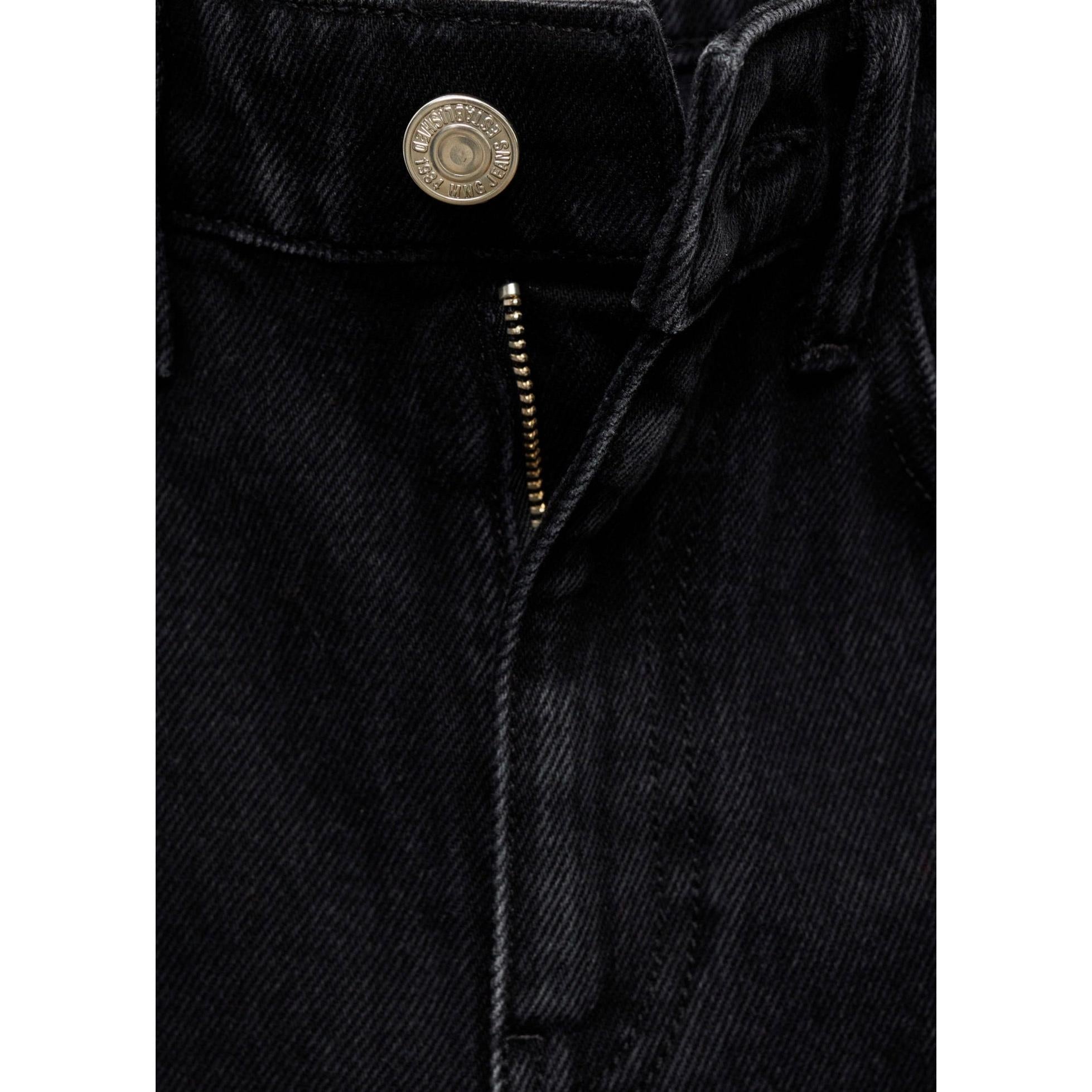 Matilda Straight Leg Jeans - Black Denim