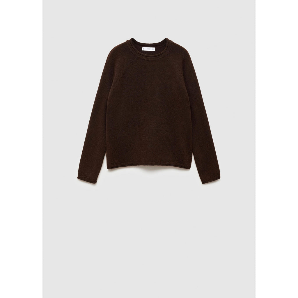 Round Neck Knit Jumper