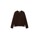 Pull-Over Maille Fine Laine Mélangée - Brown