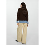 Round Neck Knit Jumper