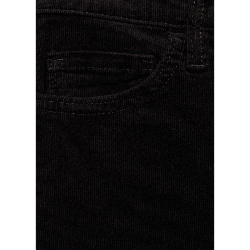 Vaqueros cortos de pana acampanados Sienna - Denim negro
