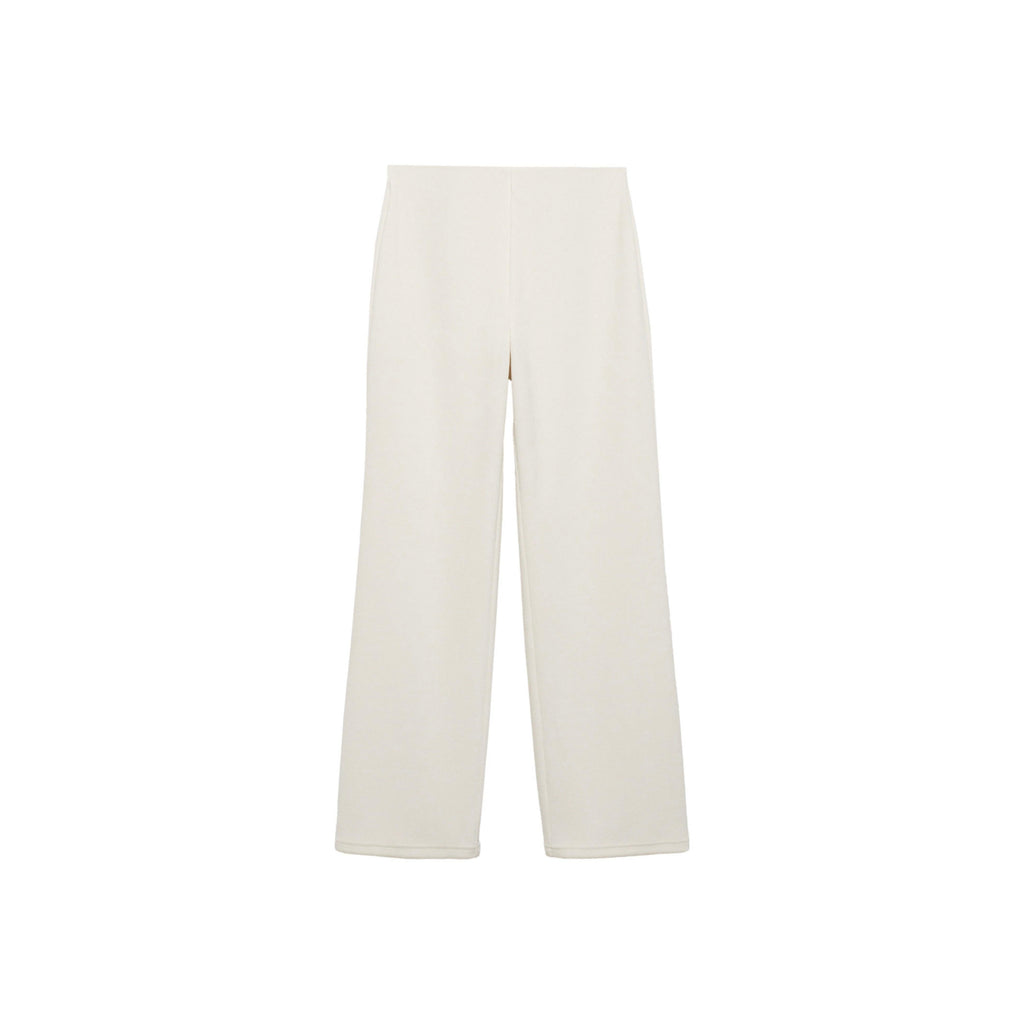 Pantalón de Pana Cintura Elástica - Crudo