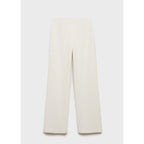 Pantalón de Pana Cintura Elástica - Crudo