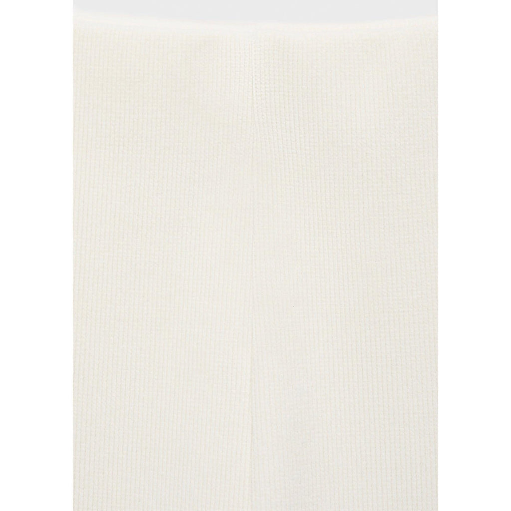 Pantalón de Pana Cintura Elástica - Crudo