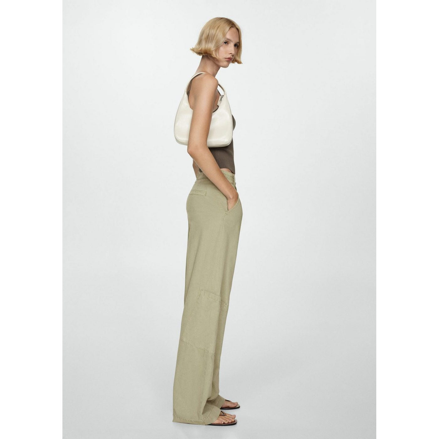 Pantalon Coral - Kaki
