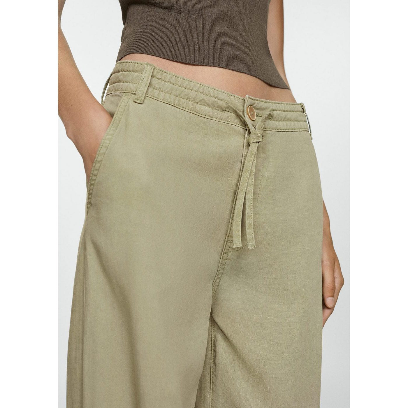 Pantalon Coral - Kaki