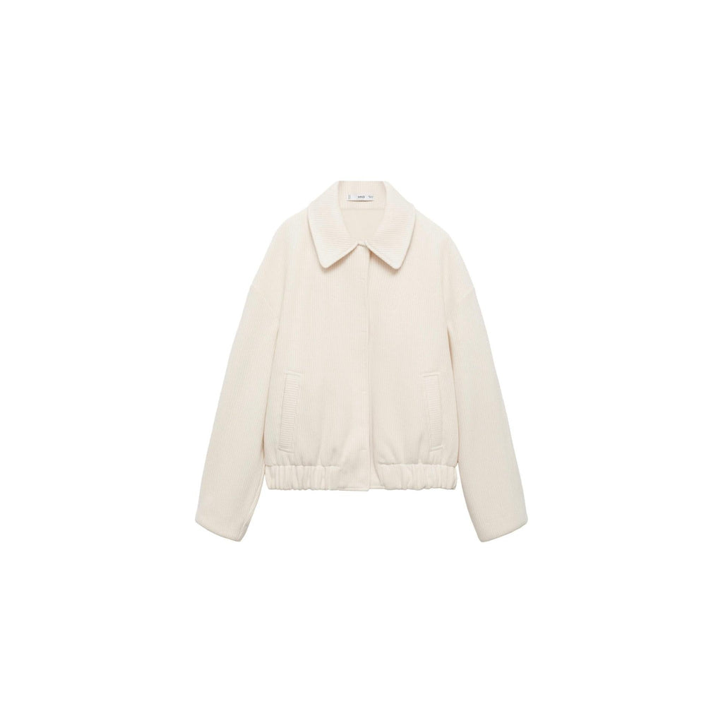 Chaqueta Malla Bolsillos - Off White