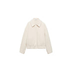 Chaqueta Malla Bolsillos - Off White