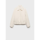 Knitted Jacket with Pockets - Off White