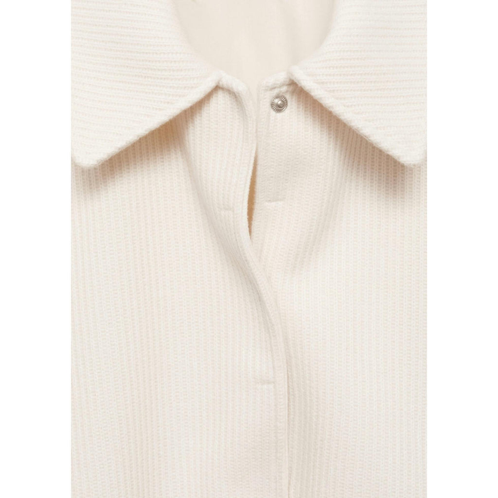 Chaqueta Malla Bolsillos - Off White