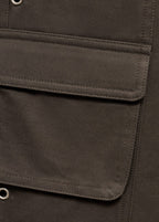 Pantalón Paracaídas con Tachuelas - Grey