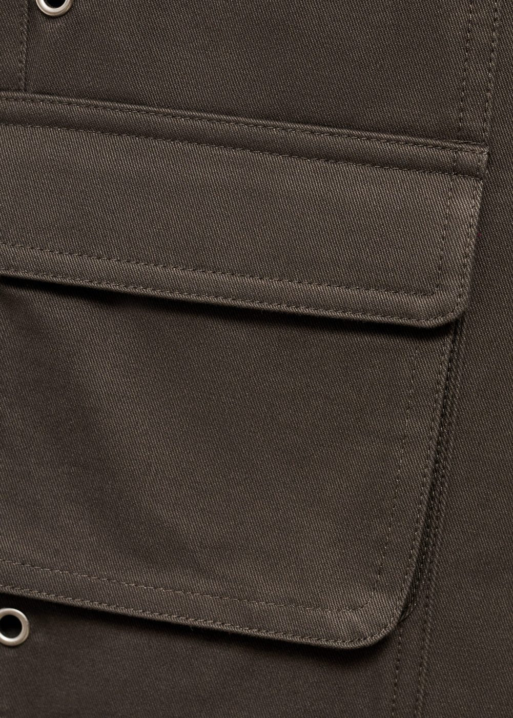 Pantalón Paracaídas con Tachuelas - Grey