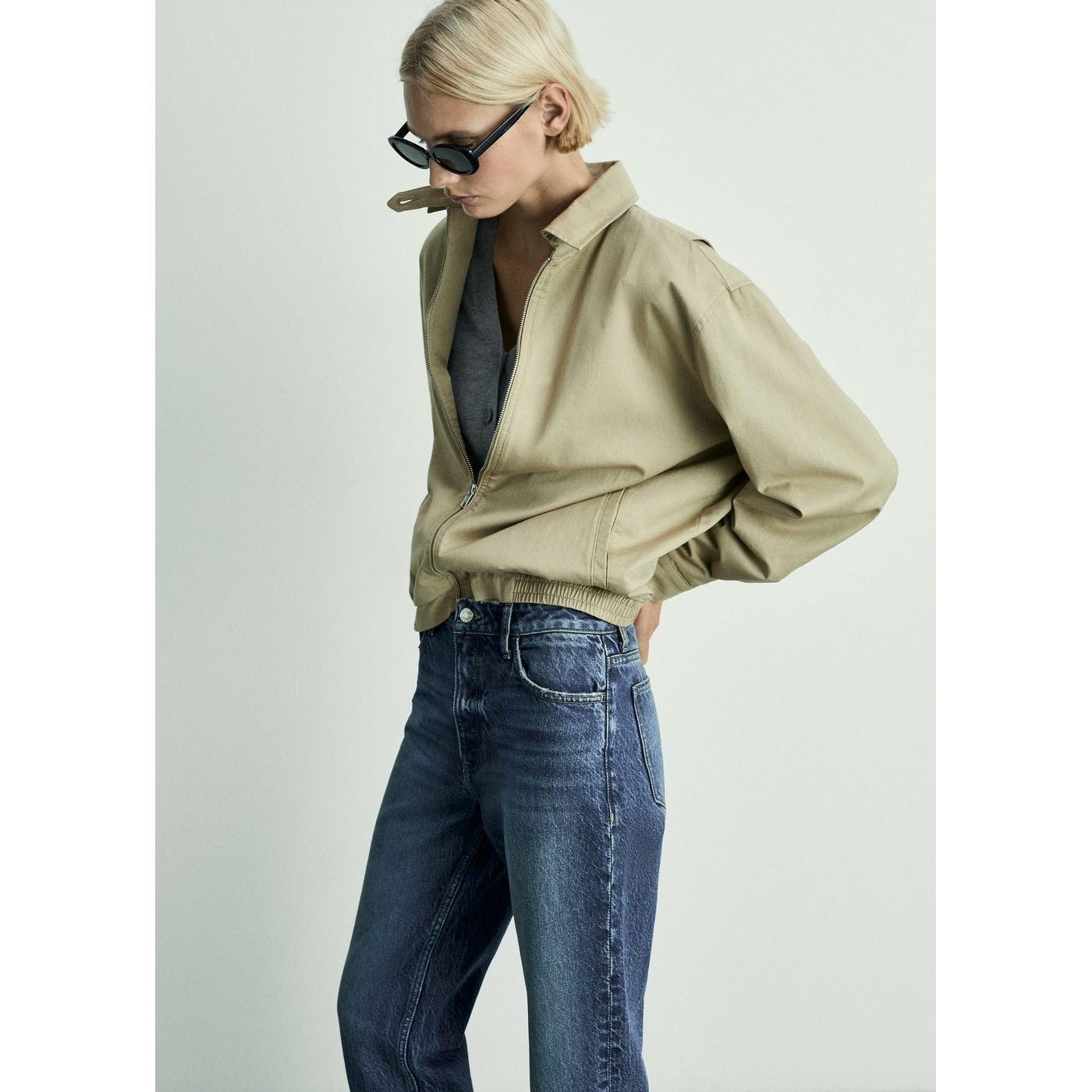 Jeans Mom2000 - Dark Blue