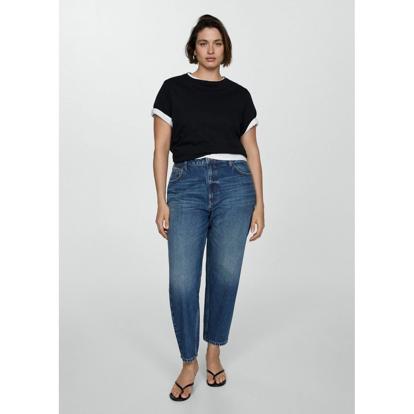 Jeans Mom2000 - Dark Blue