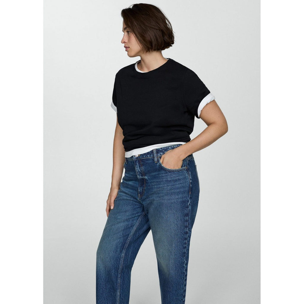 Jeans Mom2000 - Dark Blue