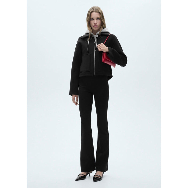Leggings acampanados - Negro