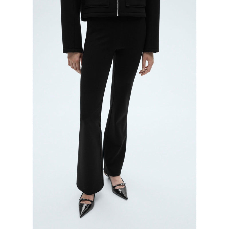Leggings acampanados - Negro