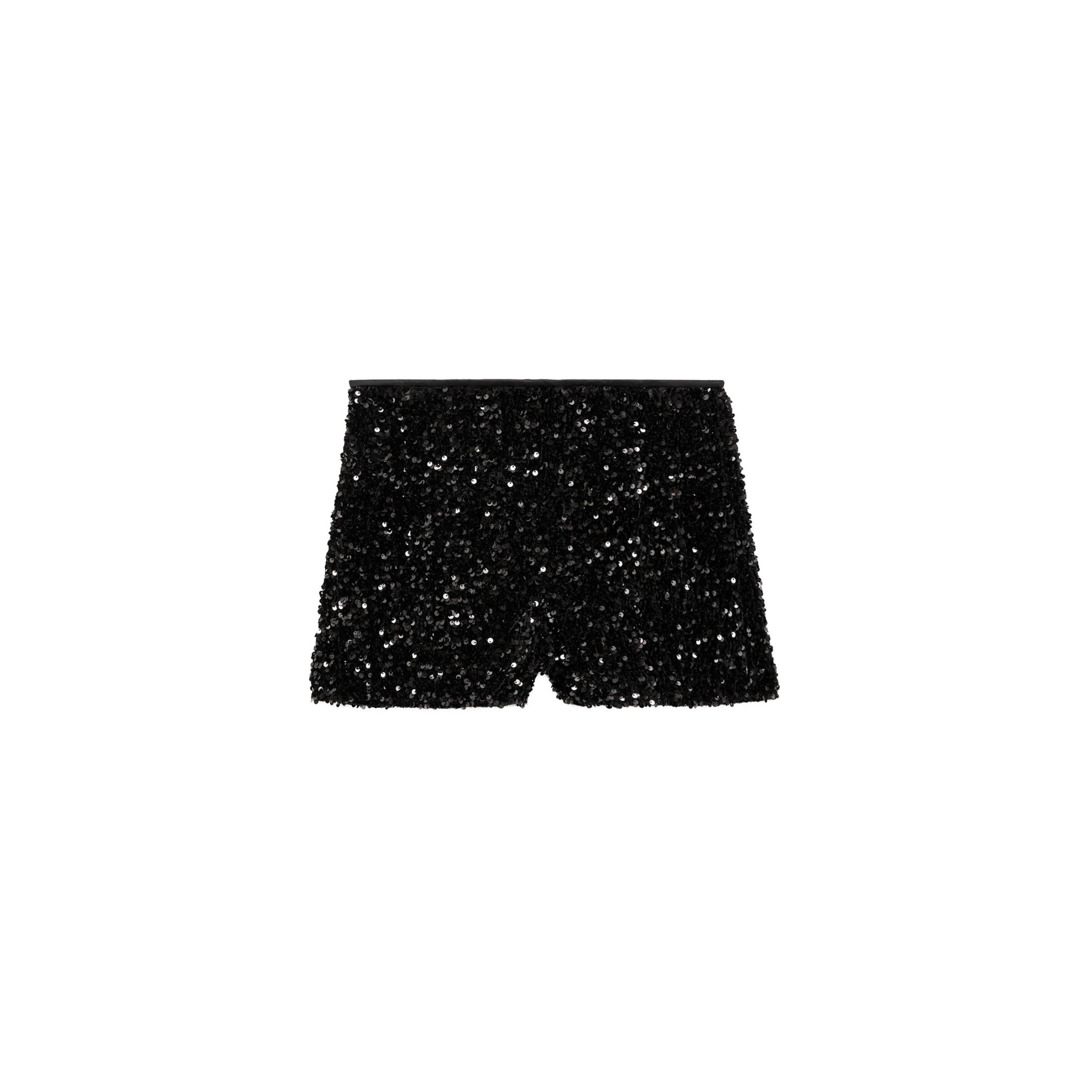 Short Sequins - Black