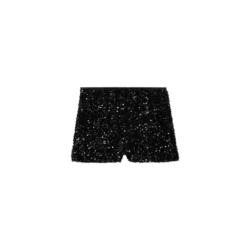 Short Sequins - Black