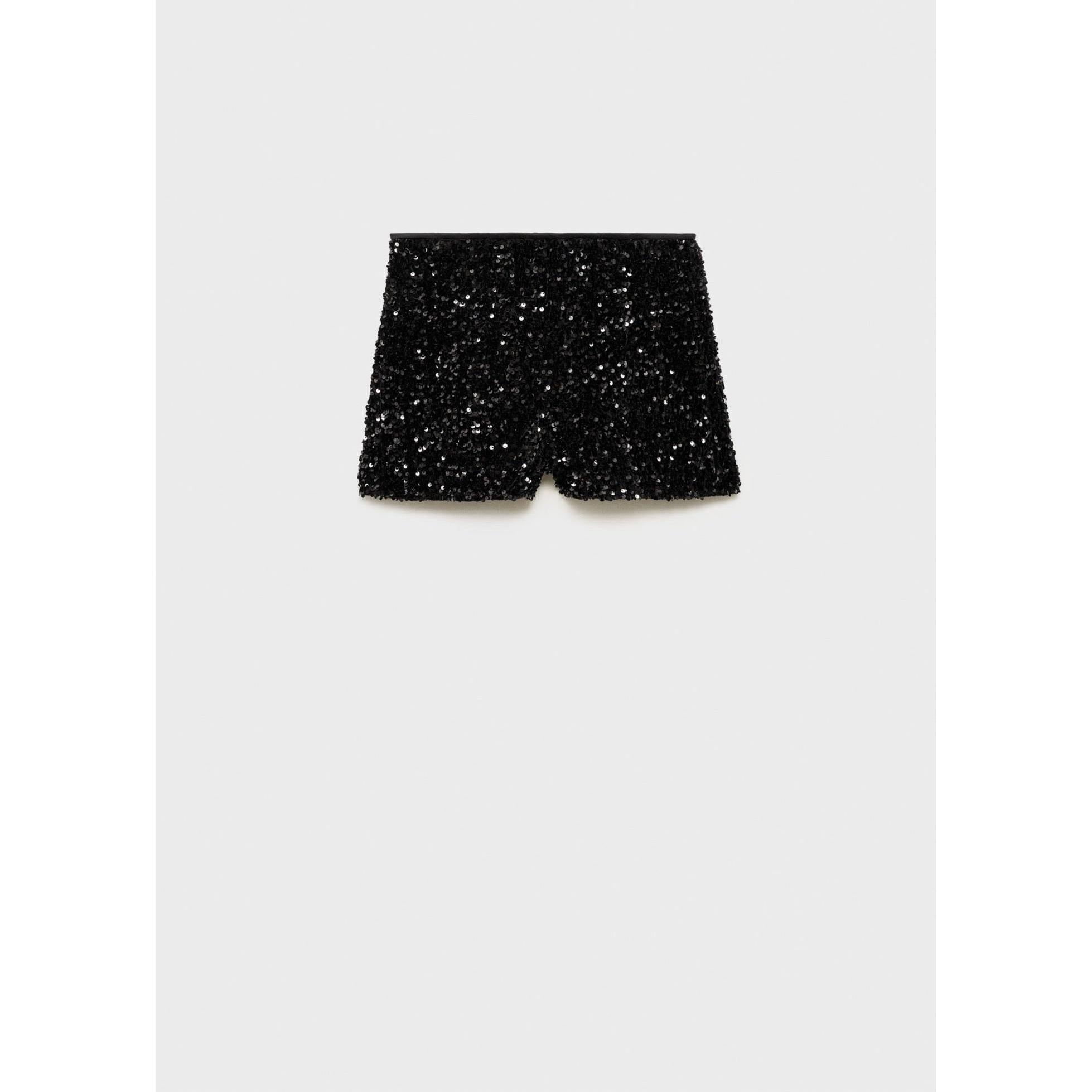 Short Sequins - Black