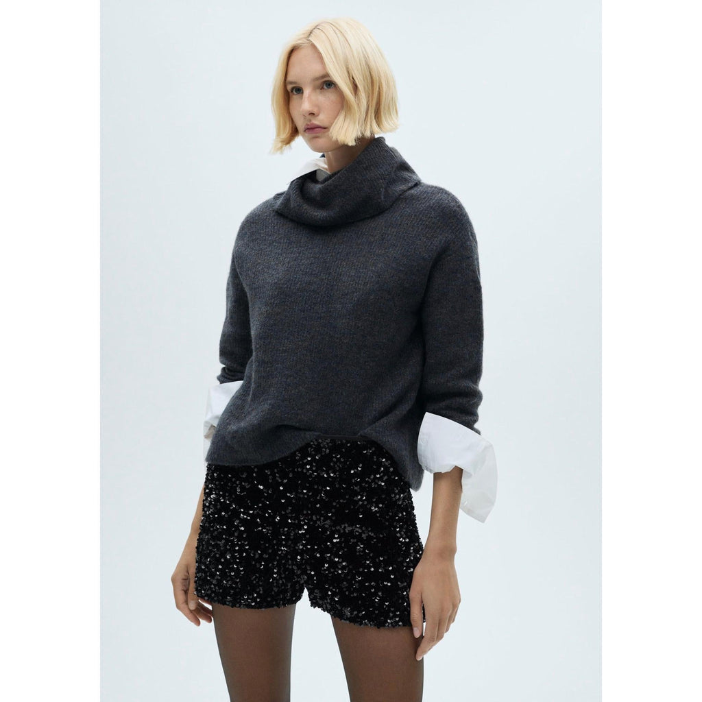 Short Sequins - Black
