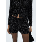 Short Sequins - Black
