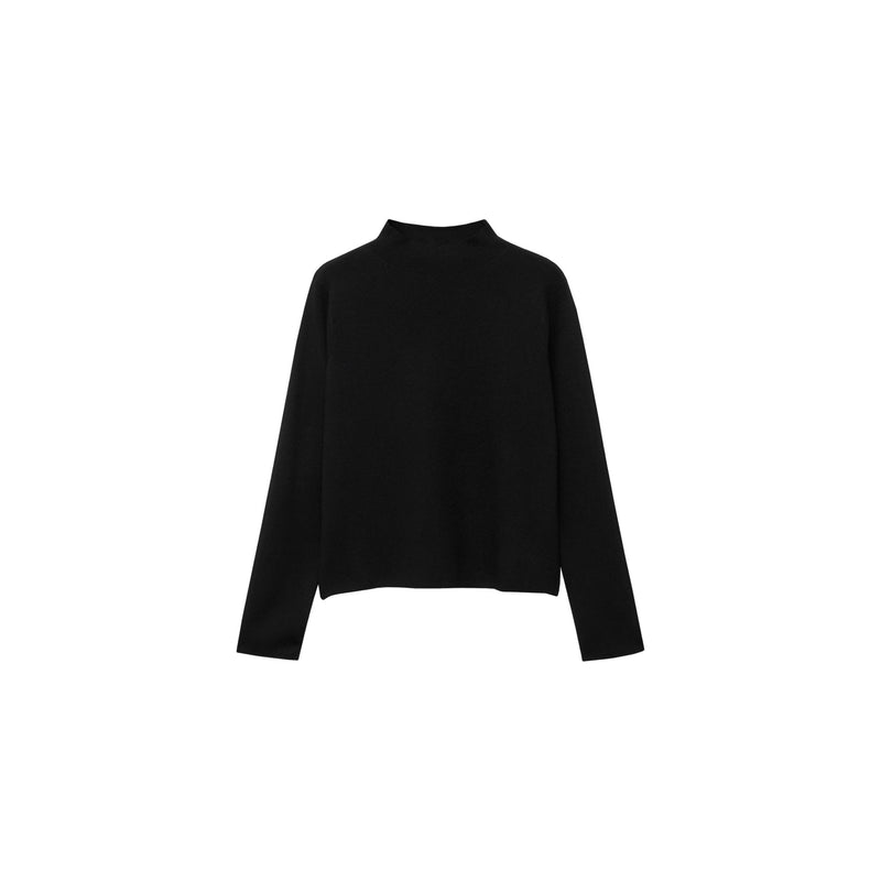 Pull-Over Col Montant - Black