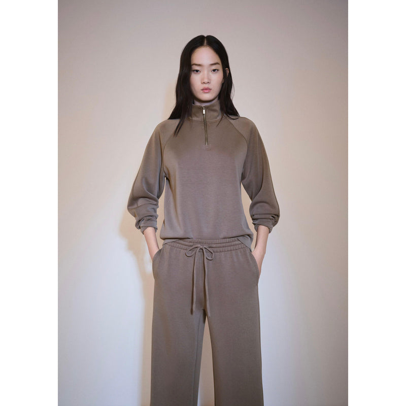 Jogging Lyocell Taille Élastique - Medium Brown