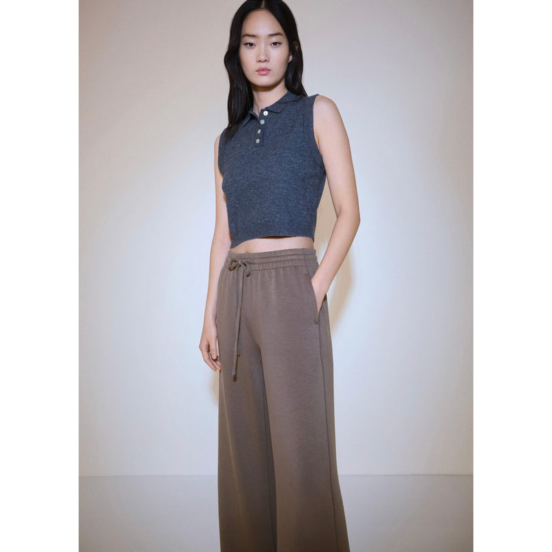 Jogging Lyocell Taille Élastique - Medium Brown