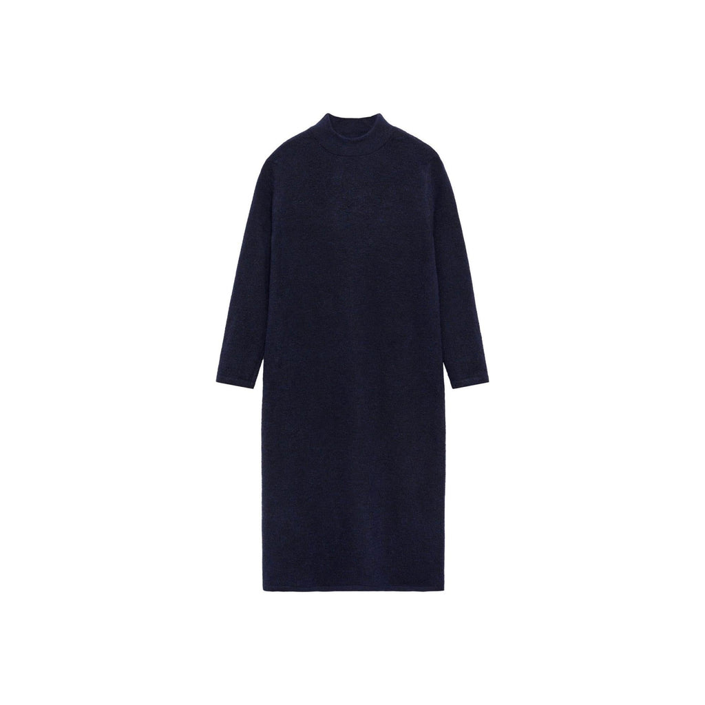 Knit Midi Dress - Dark Navy