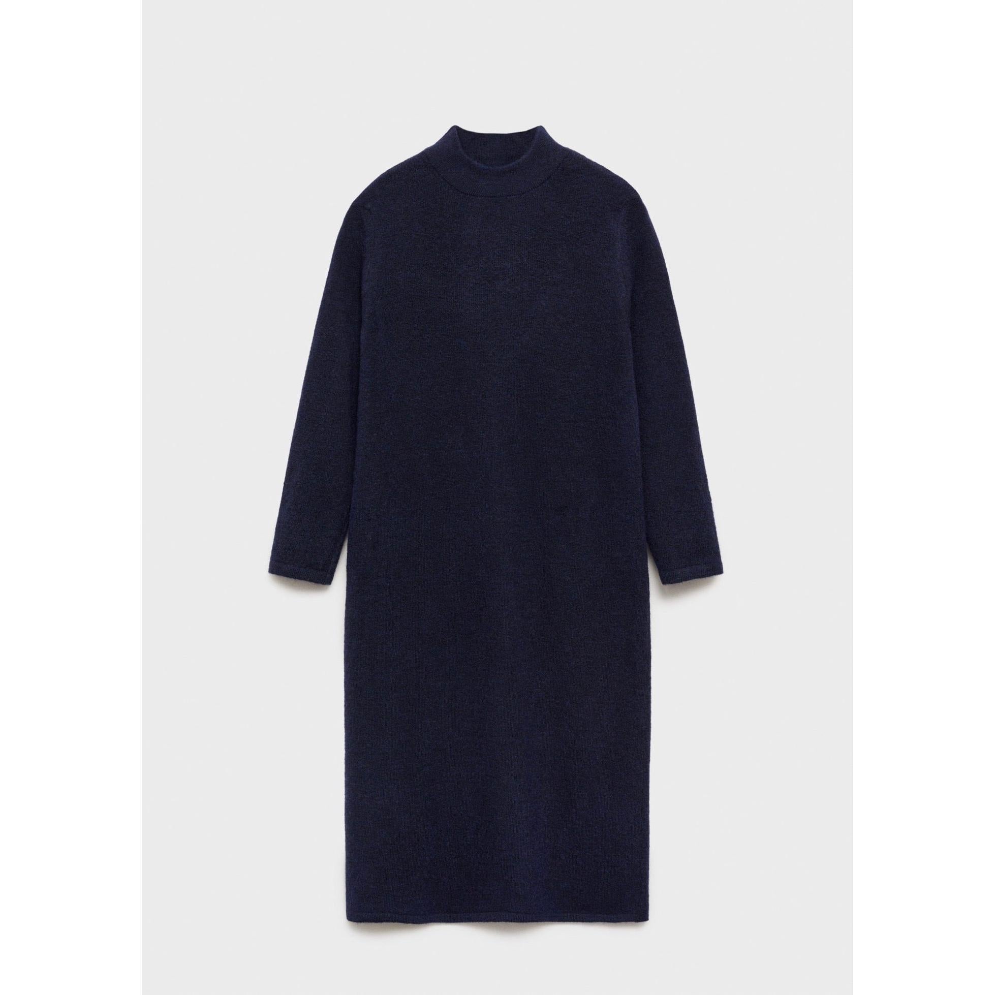 Knit Midi Dress - Dark Navy