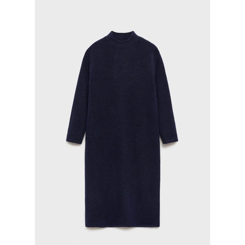 Knitted Midi Dress - Dark Navy