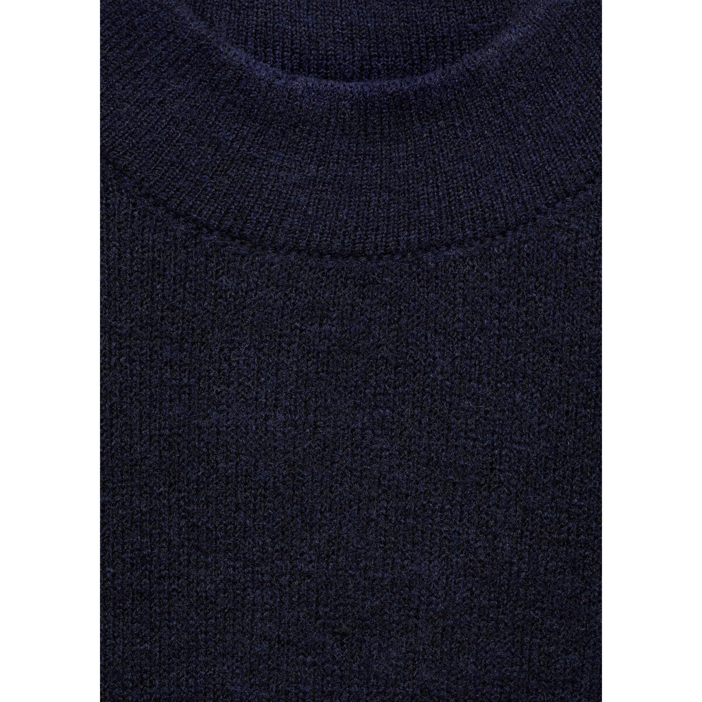 Knit Midi Dress - Dark Navy