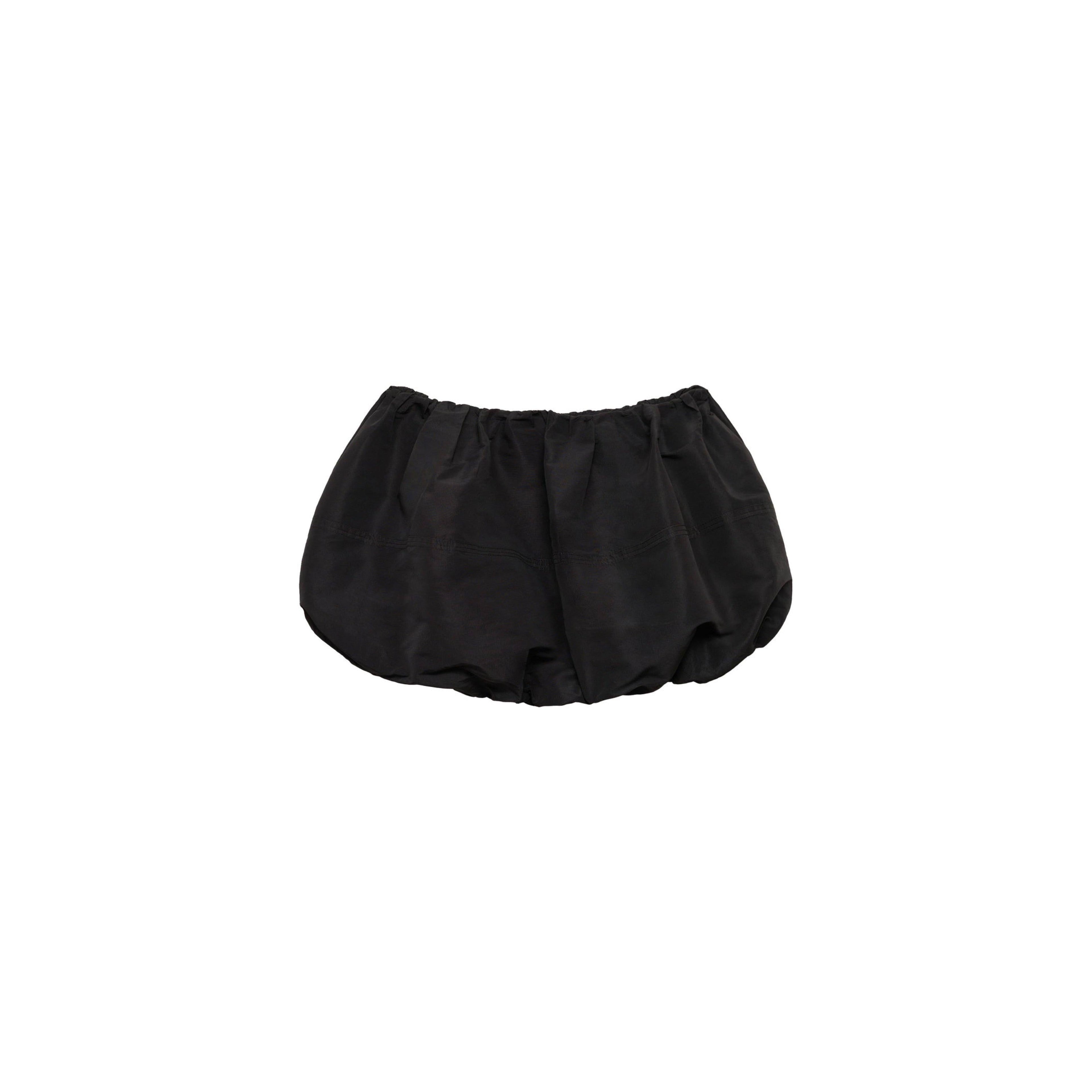 Minijupe Boule Taille Basse - Black
