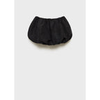 Minijupe Boule Taille Basse - Black