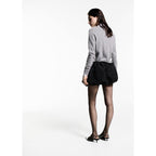 Minijupe Boule Taille Basse - Black