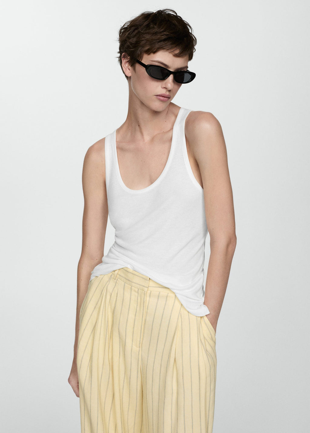Top Bobar - White