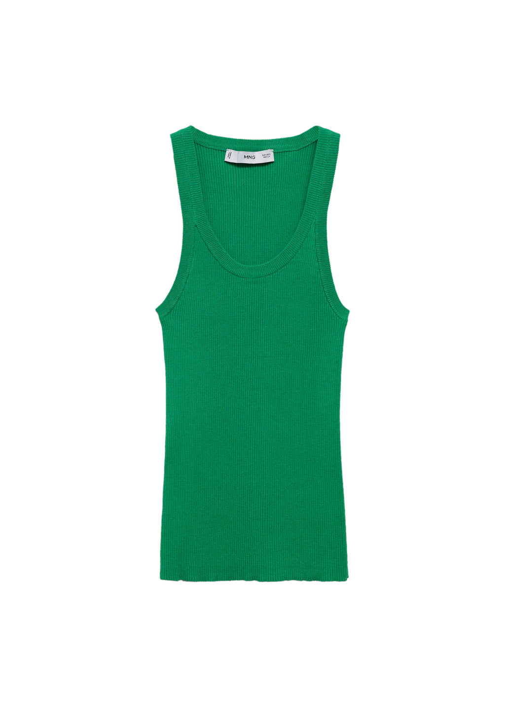 Top Maille Bretelles - Green