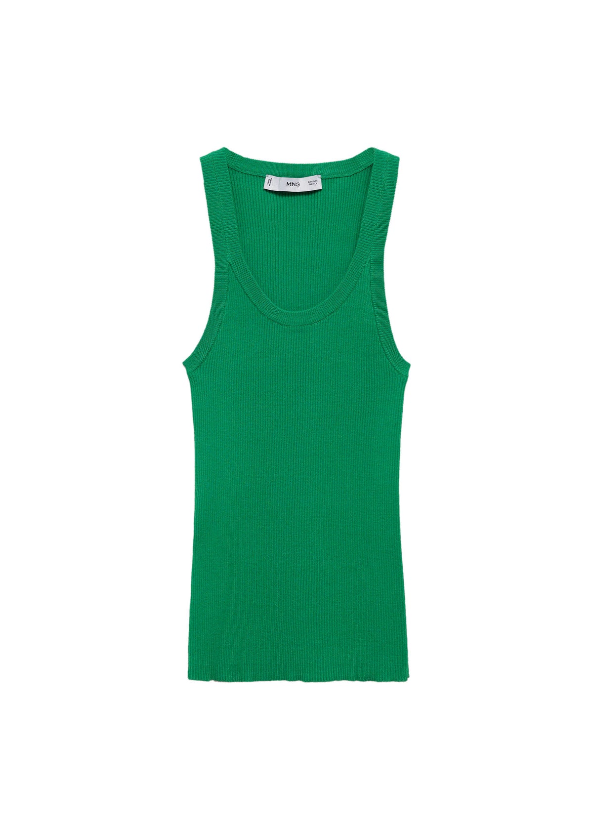 Top Maille Bretelles - Green