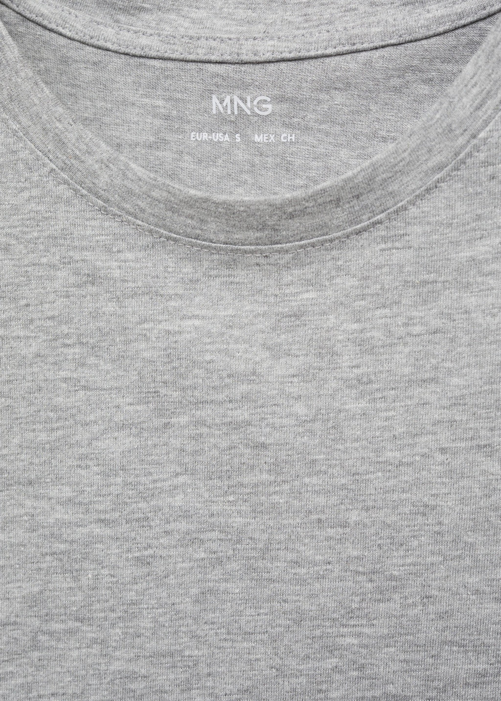 Short-Sleeve Cotton T-Shirt - Medium Heather Grey