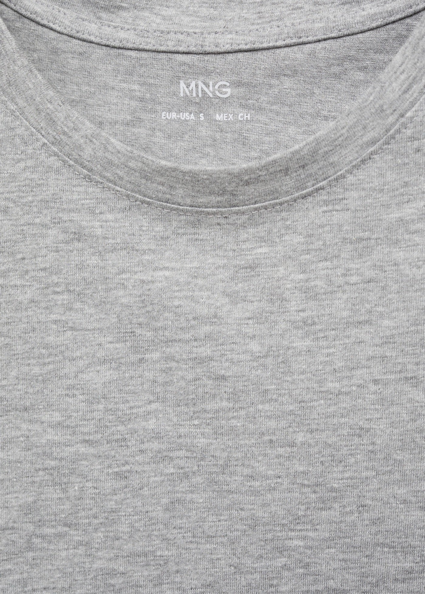 Short-Sleeve Cotton T-Shirt - Medium Heather Grey