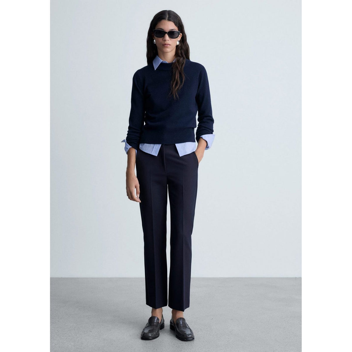 Bosco Trousers - Dark Navy